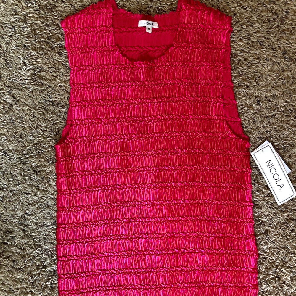 Nicola Stretchy Shell Tank